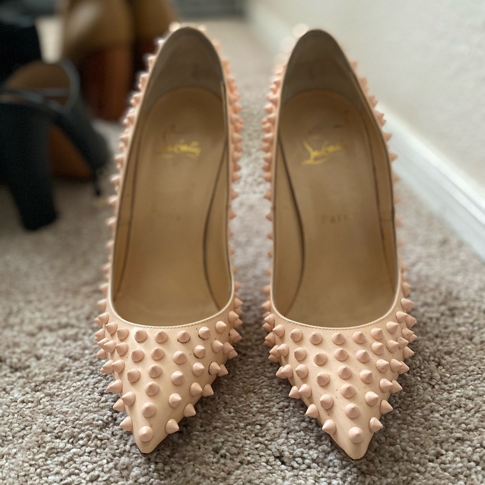 Christian Louboutin Spikes Pigalle 120